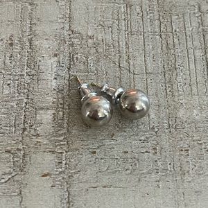 Tiffany's Stirling Silver 6mm earings